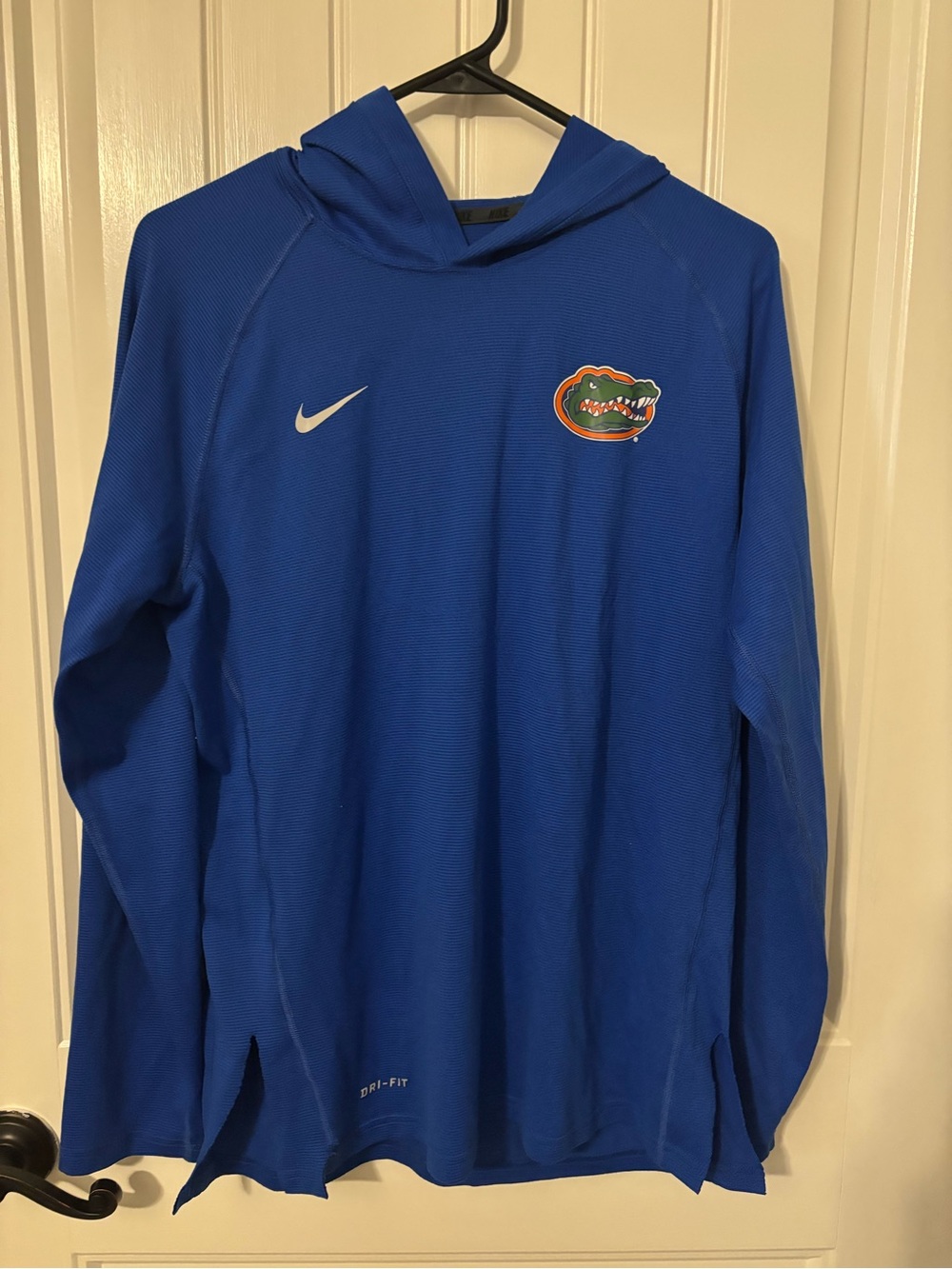 Nike Men’s Florida Gators Blue Dri-FIT Hooded lightweight pullover